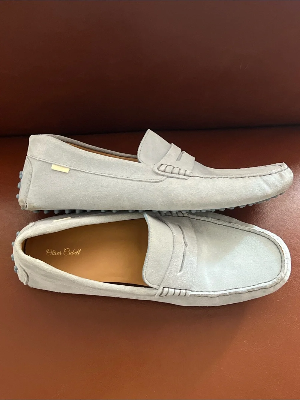 Oliver Cabell Men's Suede Driving Loafers